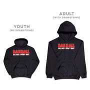 Baseball Hooded Sweatshirt - Baseball All Day Everyday
