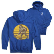 Guys Lacrosse Hooded Sweatshirt - BigFoot (Back Design)