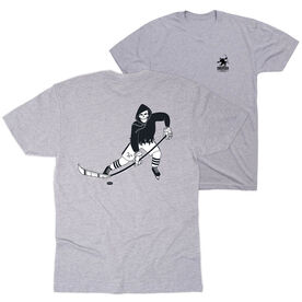 Hockey Short Sleeve T-Shirt - Rip It Reaper (Back Design)