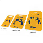 Wrestling Bag/Luggage Tag - Personalized Wrestling Team Wrestlers