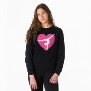 Gymnastics Tshirt Long Sleeve - Gymnast Heart
