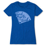 Softball Women's Everyday Tee - Good Girls Steal