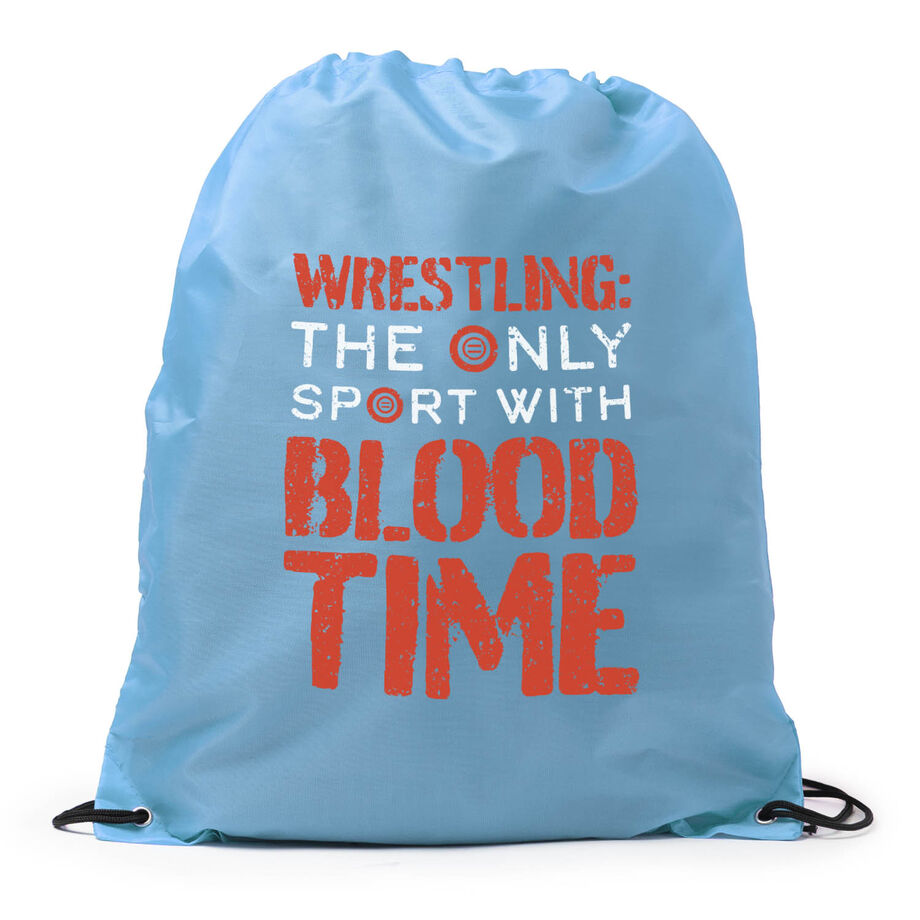 Wrestling Drawstring Backpack - Blood Time
