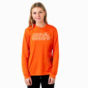 Soccer Long Sleeve Performance Tee - Just Kickin' It