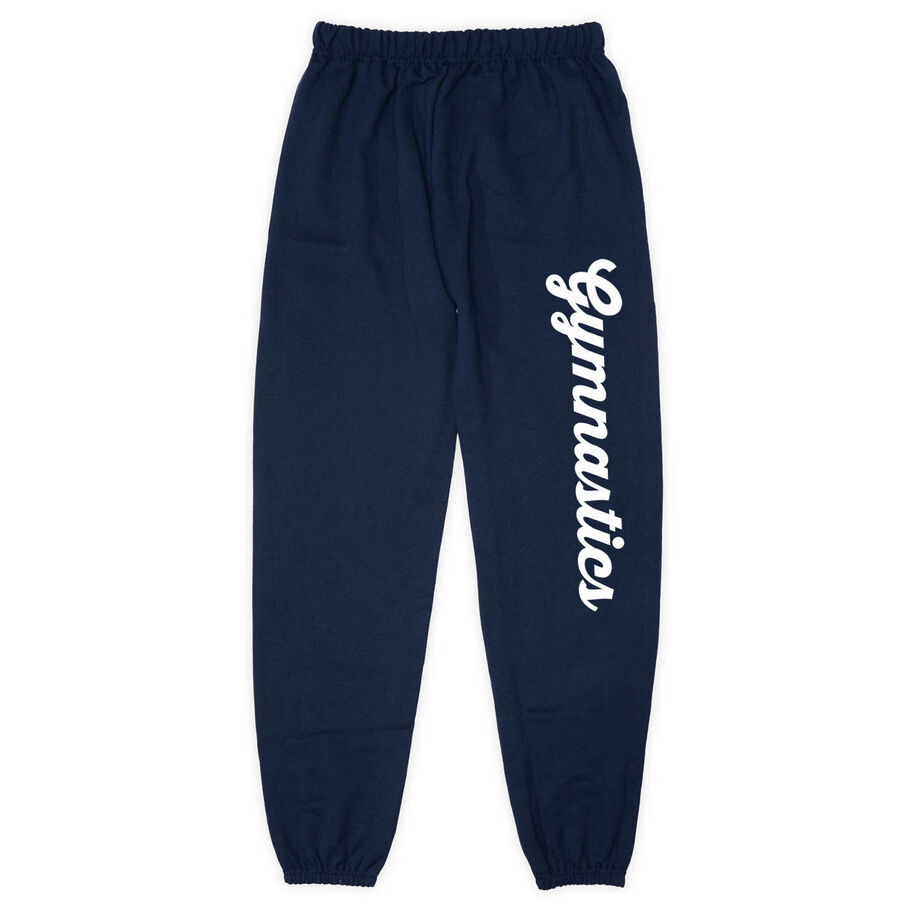 Gymnastics Fleece Sweatpants - Gymnastics Script