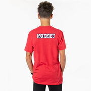 Hockey Short Sleeve T-Shirt - Hockey Life (Back Design)