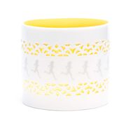 Soleil Home&trade; Running Porcelain Candle Holder - Runner Girl