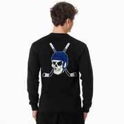 Hockey Tshirt Long Sleeve - Chill to the Bone (Back Design)