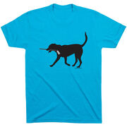 Hockey Tshirt Short Sleeve Howe the Hockey Dog