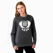 Pickleball Long Sleeve Performance Tee - I'd Rather Be Playing Pickleball