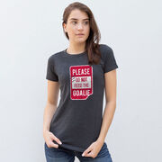Hockey Women's Everyday Tee - Don't Feed The Goalie
