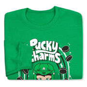 Hockey Crewneck Sweatshirt - Pucky Charms