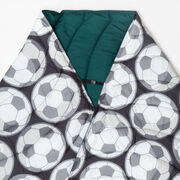 Soccer Gameday Puffle Blanket - Play Soccer