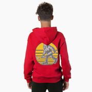 Hockey Hooded Sweatshirt - BigSkate (Back Design)