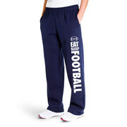 Football Fleece Sweatpants - Eat Sleep Football