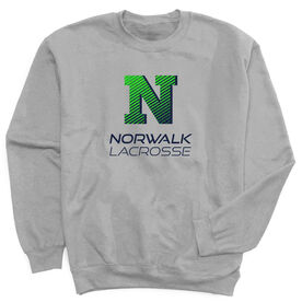 Lacrosse Gameday Crewneck Sweatshirt - Norwalk - Gray