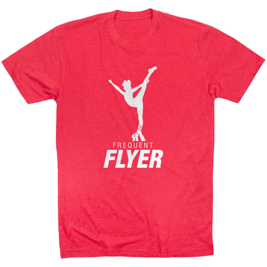 Cheerleading Short Sleeve T-Shirt - Frequent Flyer