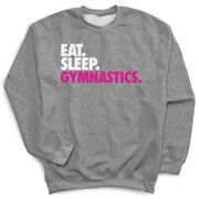 Gymnastics Crewneck Sweatshirt - Eat Sleep Gymnastics