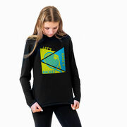 Tennis Long Sleeve Performance Tee - Let's Raise A Racket