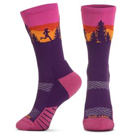 Socrates® Mid-Calf Performance Socks - Happy Hour