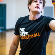 Basketball T-Shirt Short Sleeve Eat. Sleep. Basketball.