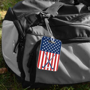 Field Hockey Bag/Luggage Tag - USA Field Hockey Girl