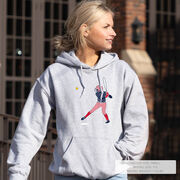 Softball Hooded Sweatshirt - Softball Star