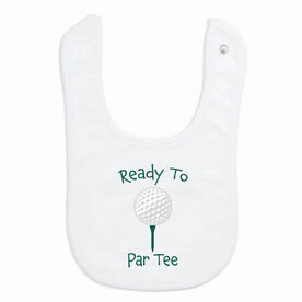 Golf Baby Bib - Ready To Par Tee