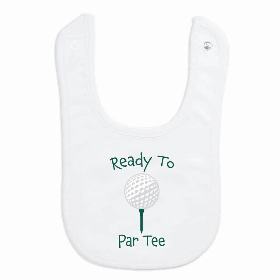 Golf Baby Bib - Ready To Par Tee