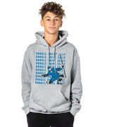 Hockey Hooded Sweatshirt - Dangle Snipe Celly Player