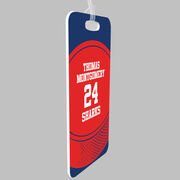 Hockey Bag/Luggage Tag - Personalized Hockey Team Puck