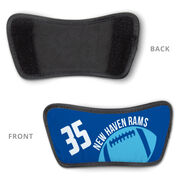 Football Repwell&reg; Slide Sandals - Number and Personalized Ball
