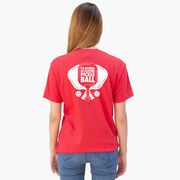 Pickleball Short Sleeve T-Shirt - I'd Rather Be Playing Pickleball (Back Design)