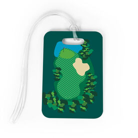Golf Bag/Luggage Tag - Golf Course