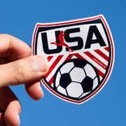 Soccer Sticker - USA
