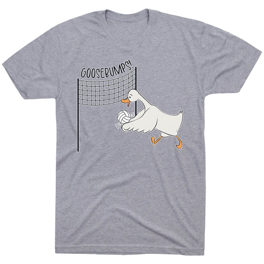 Volleyball Short Sleeve T-Shirt - Goosebumps