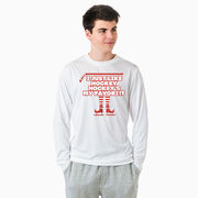 Hockey Long Sleeve Performance Tee - Hockey's My Favorite