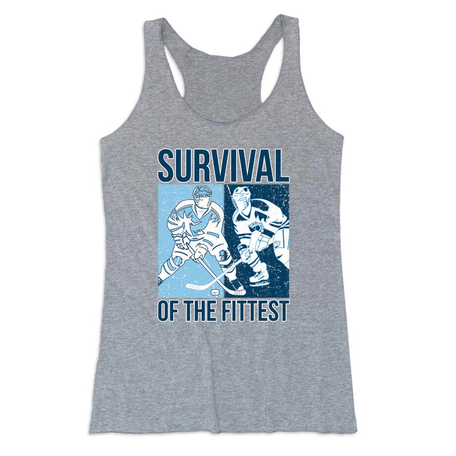 Hockey Women's Everyday Tank Top - Survival of the Fittest