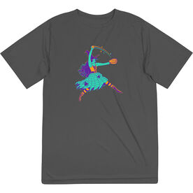 Softball Short Sleeve Performance Tee - Witch Pitch
