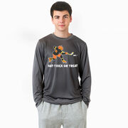 Hockey Long Sleeve Performance Tee - Hat-Trick or Treat