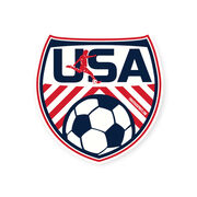 Soccer Sticker - USA