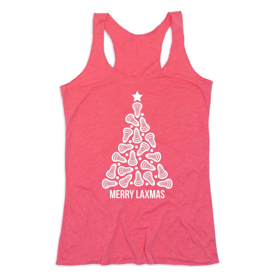 Girls Lacrosse Women's Everyday Tank Top - Merry Laxmas