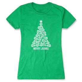 Lacrosse Women's Everyday Tee - Merry Laxmas Tree
