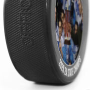 Personalized Hockey Puck - Your Team Photo with Text