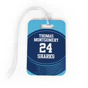 Hockey Bag/Luggage Tag - Personalized Hockey Team Puck