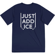 Hockey Short Sleeve Performance Tee - Just Add Ice™