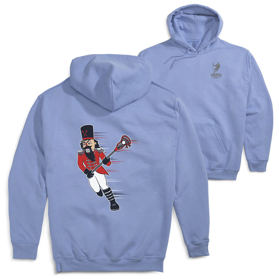 Guys Lacrosse Hooded Sweatshirt - Crushing Goals (Back Design)
