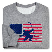 Hockey Crewneck Sweatshirt - Hockey Land That We Love