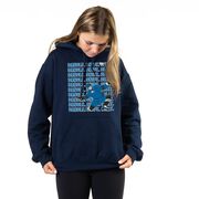 Hockey Hooded Sweatshirt - Dangle Snipe Celly Player