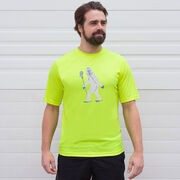 Guys Lacrosse Short Sleeve Performance Tee - Yeti